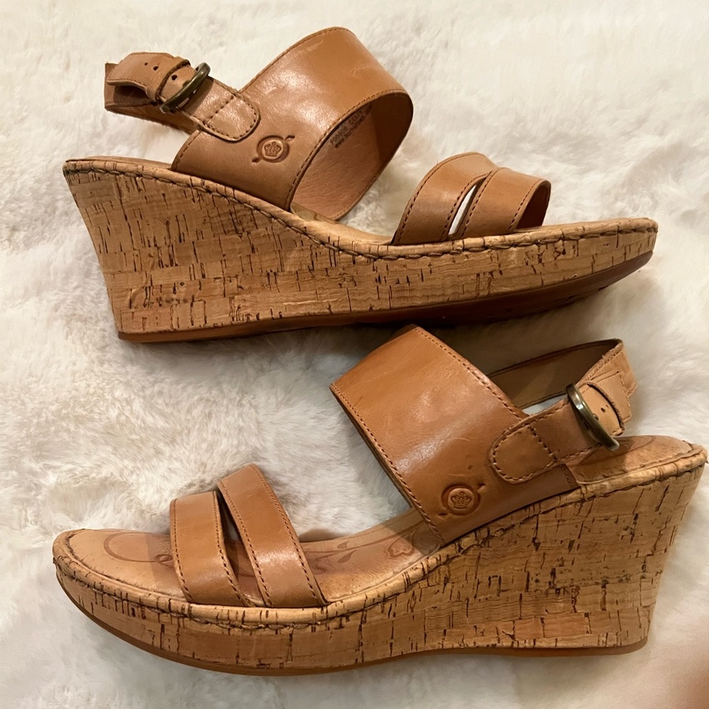 Born wedge sandals